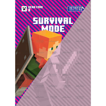 کارت شماره 8 ماینکرافت 2025 - حالت بقا - Survival mode