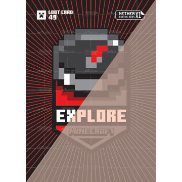 کارت شماره 49 ماینکرافت 2025 - کاوش کنید - Explore