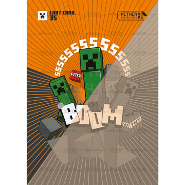 کارت شماره 35 ماینکرافت 2025 - SSSSSS بوم - SSSSSS Boom